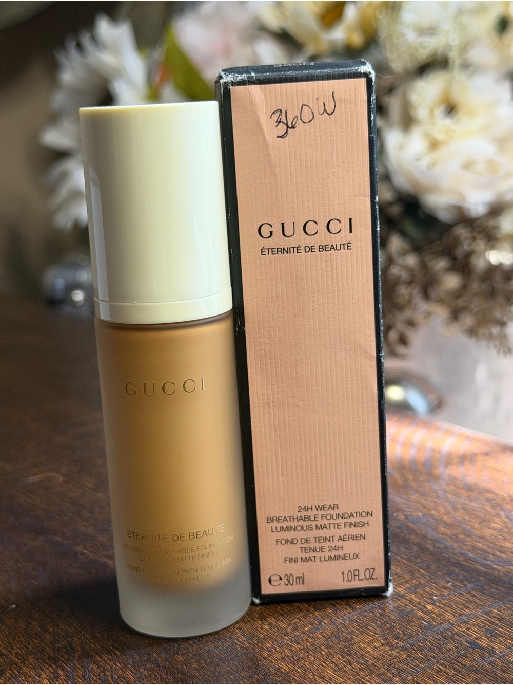 360W-Gucci Éternité De Beauté Foundation **New mix matched box**
